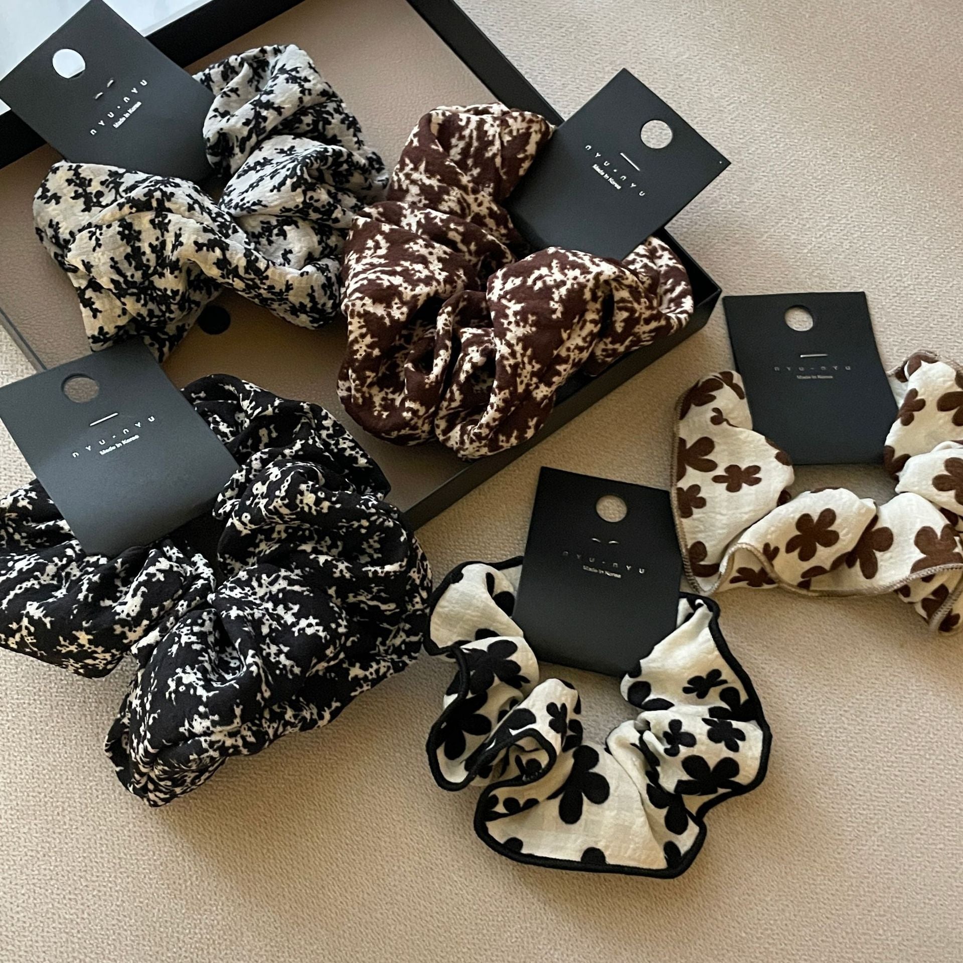 Wild Flower Scrunchies