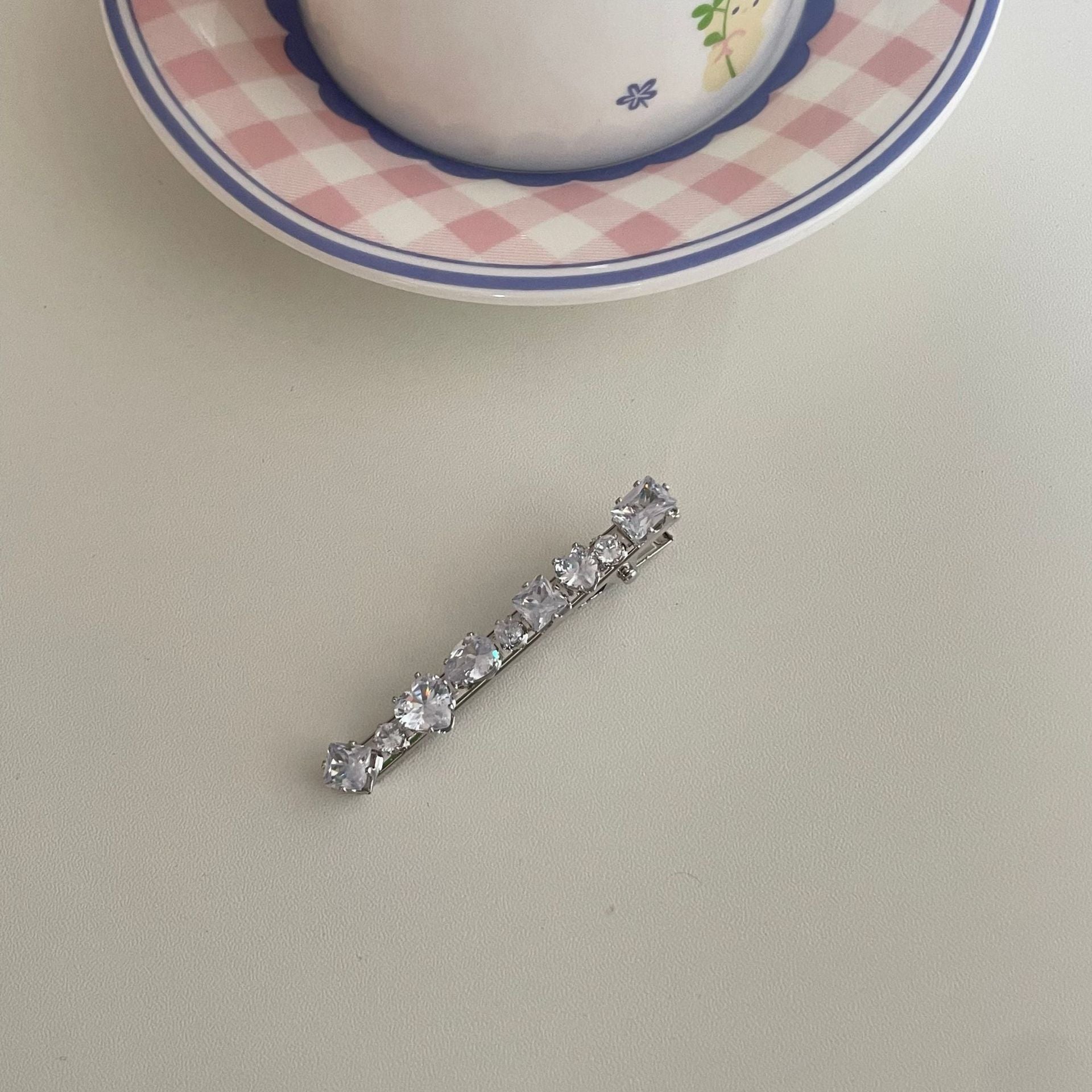 Crystal Stone Clip
