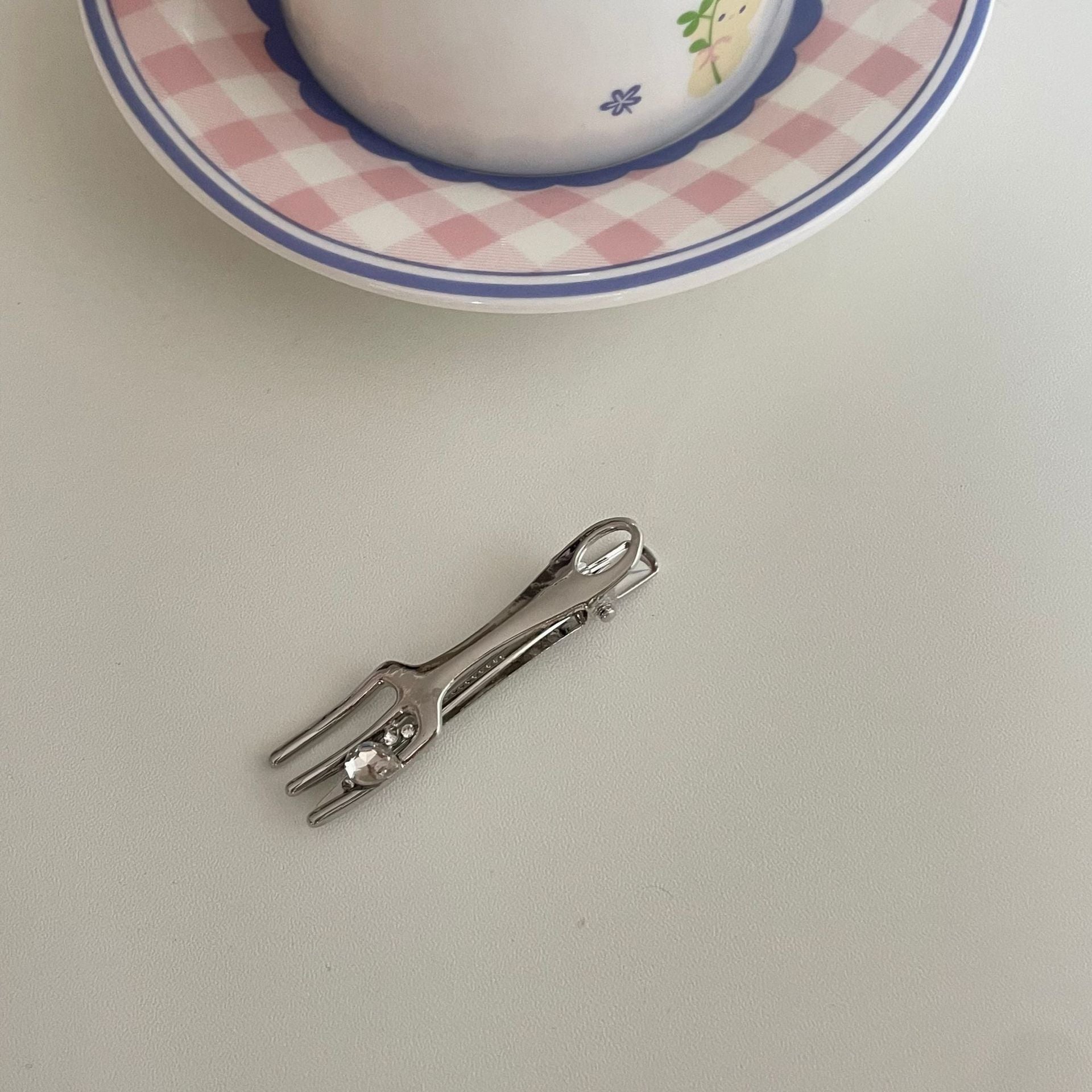 Crystal Stone Clip
