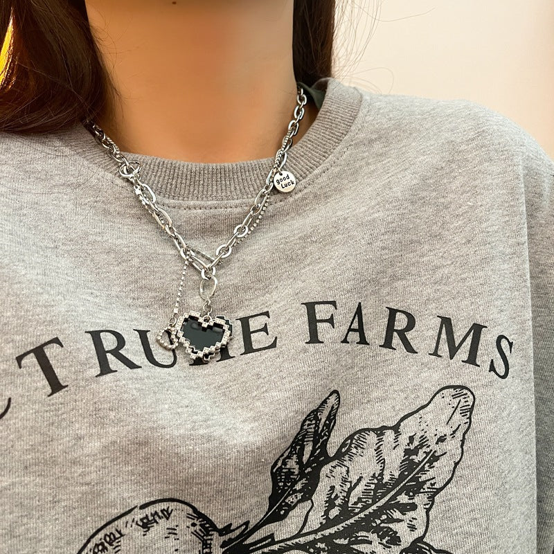 Puzzle Heart Necklace
