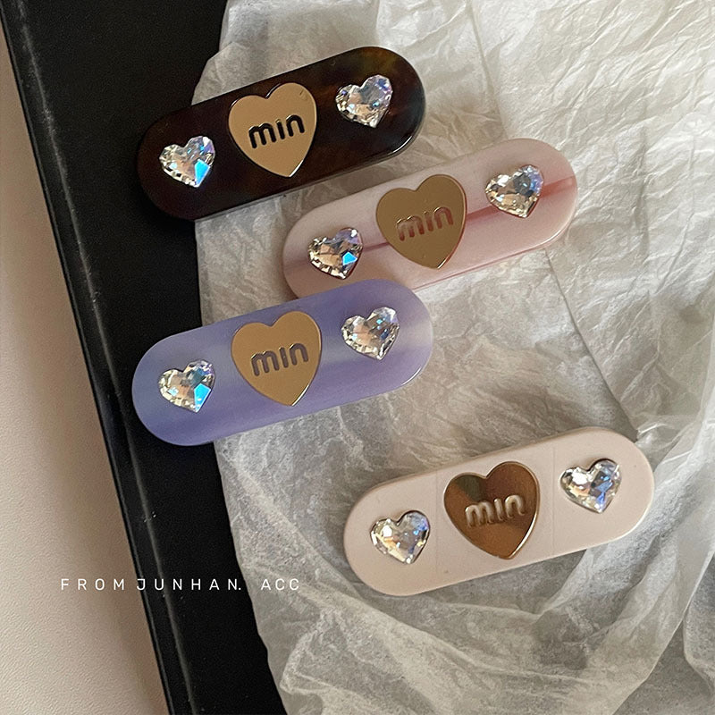 Heart Marble Clip