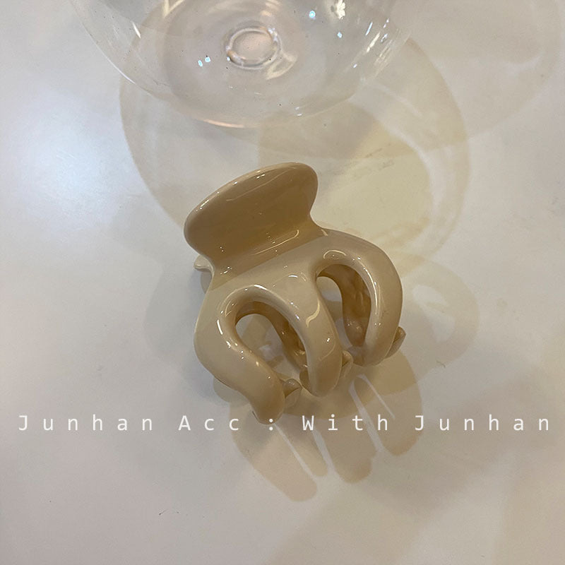 Earth Tone Claw Clip