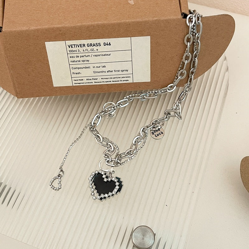 Puzzle Heart Necklace