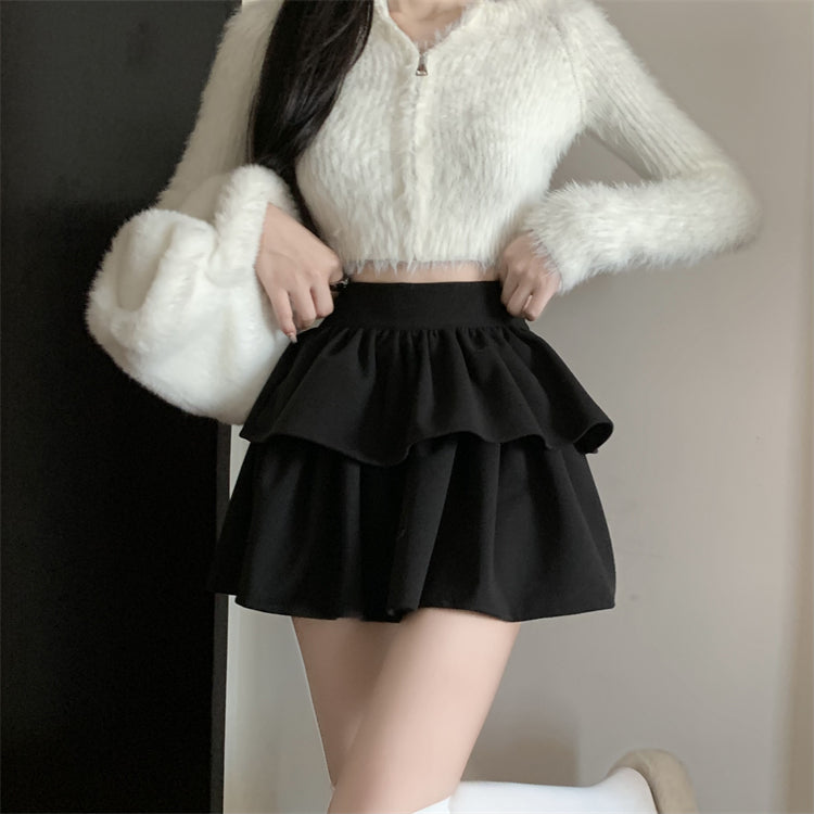 Londyn Ruffled Dual Line Skirt