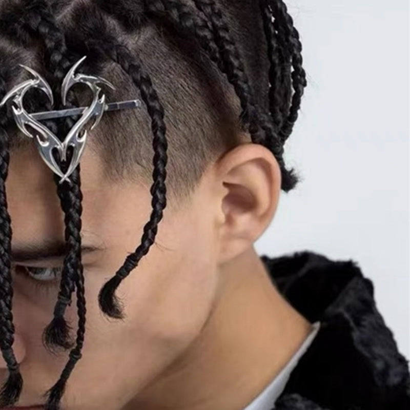 Grunge Heart Clip