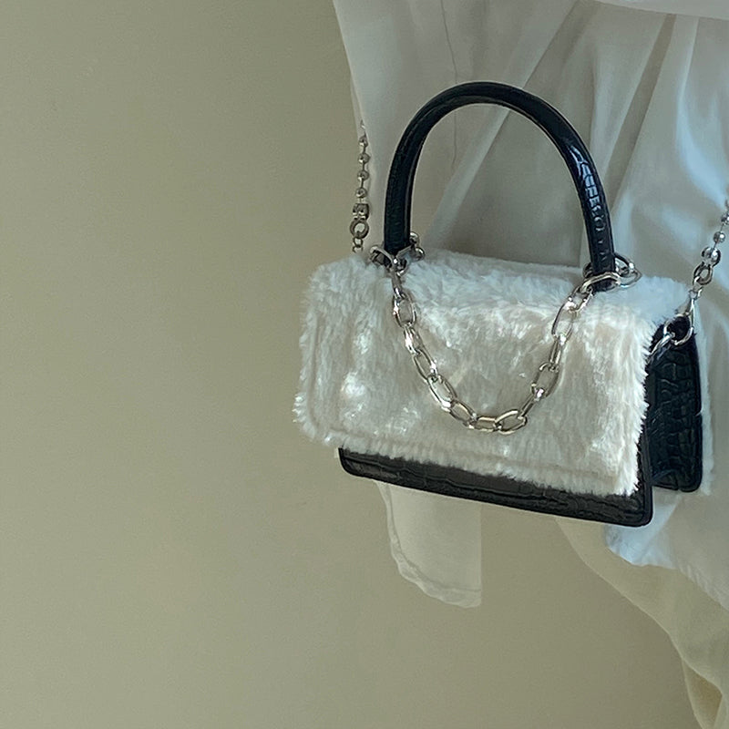 Fluffy Chain Bag