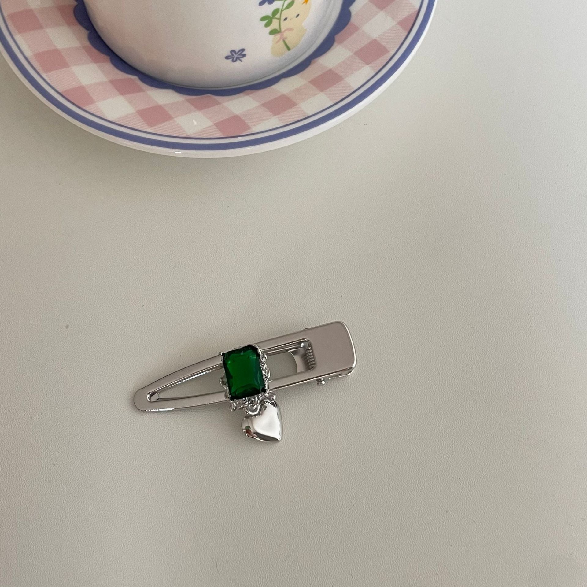 Crystal Stone Clip