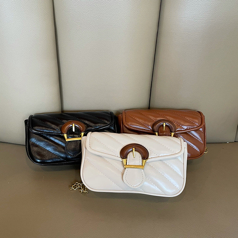 Malak Plian Buckle Sling Bag