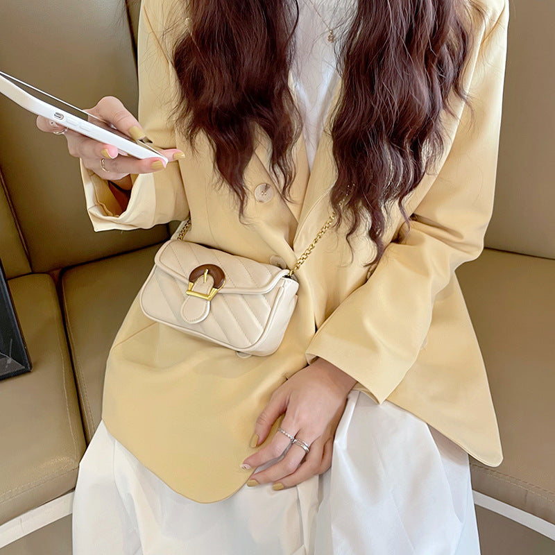 Malak Plian Buckle Sling Bag