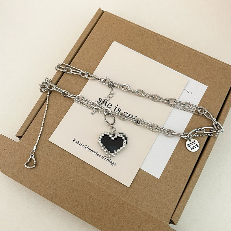 Puzzle Heart Necklace