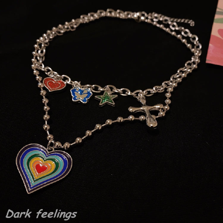 Rainbow necklace