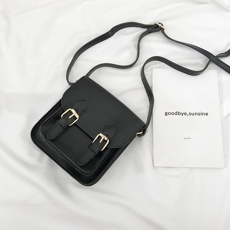 Retro Dual Buckle Bag