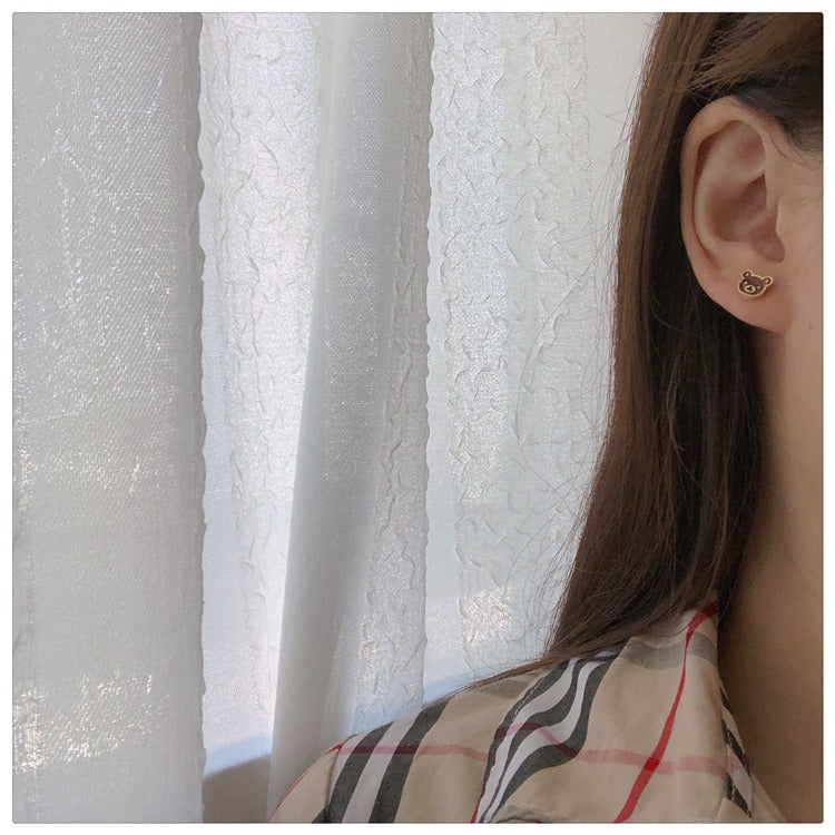 Bears earrings