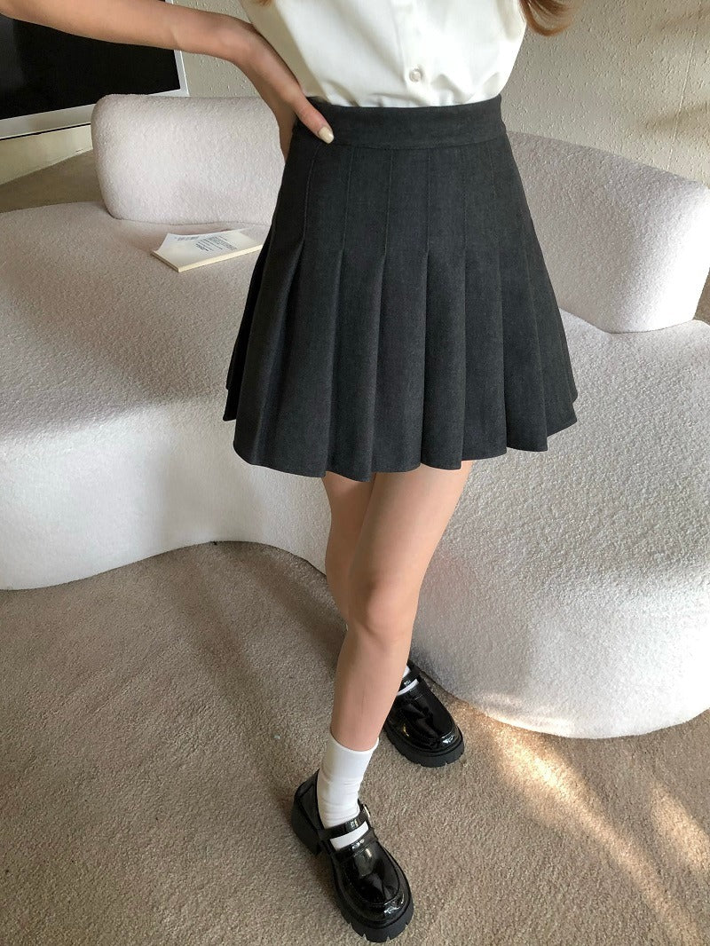 Multiple Color Plain Skirt