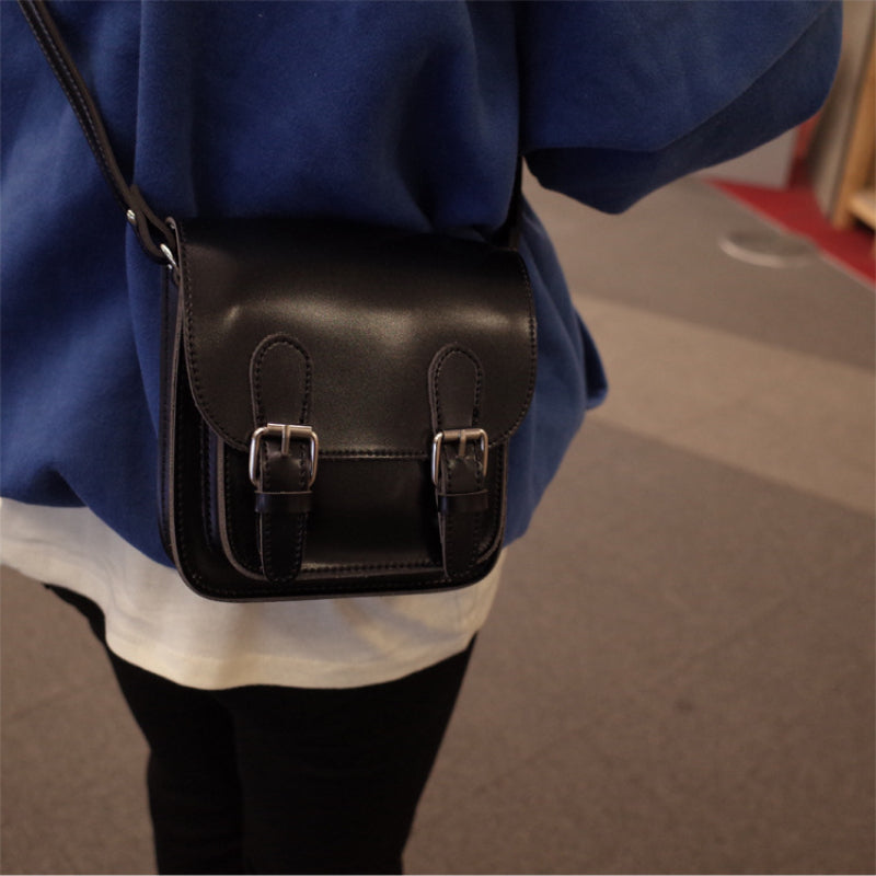 Retro Dual Buckle Bag