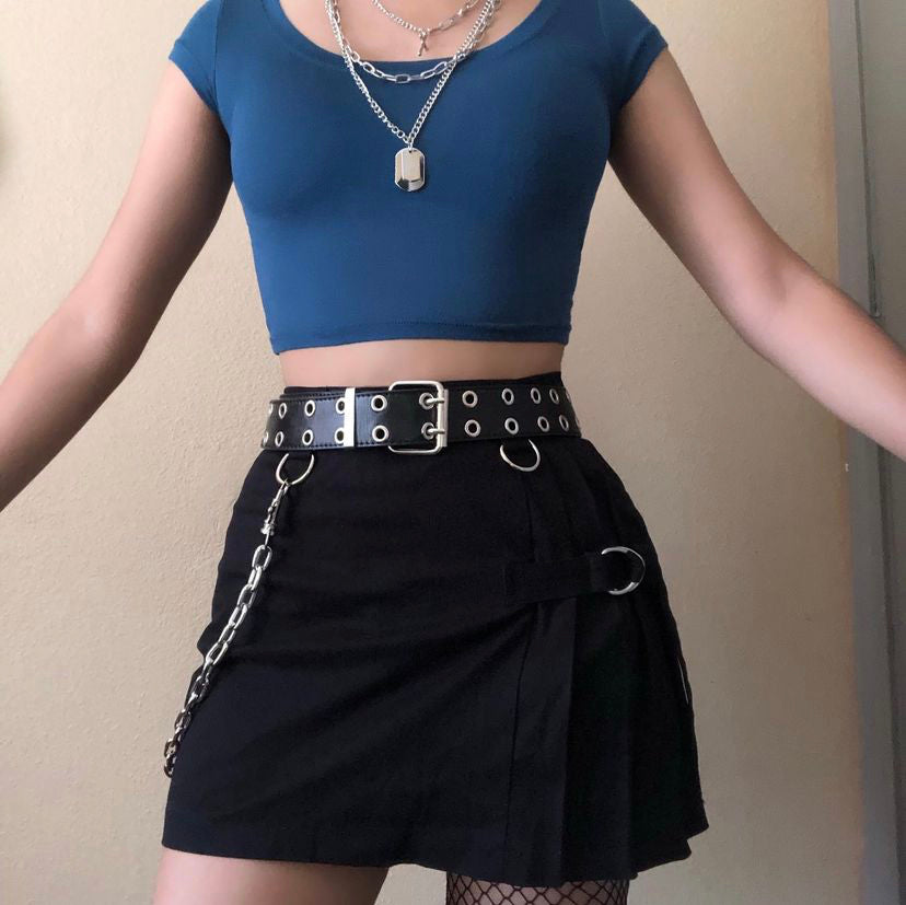 Double hole belt