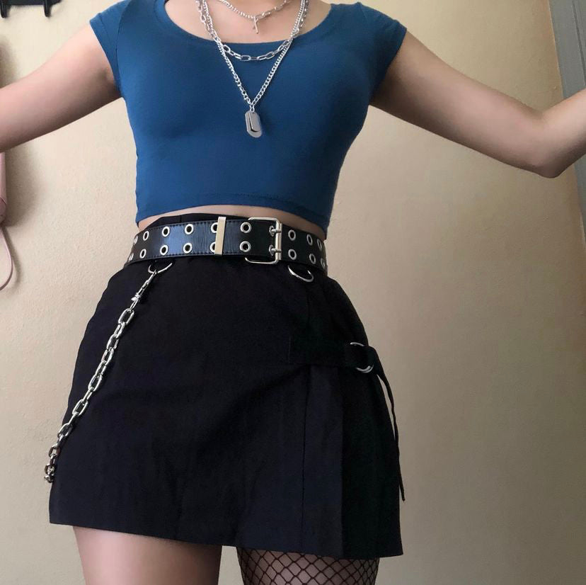 Double hole belt